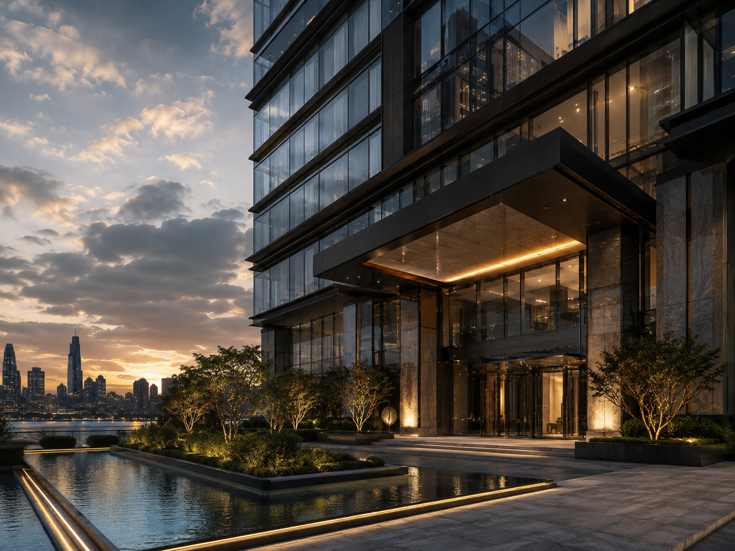 Imóvel premium com arquitetura sofisticada